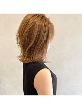 ライフ ウィズ ヘア(LIFE with HAIR) セミディハイトーングレージュ