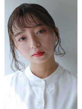 ヘアーアンドアート ルミナ(HAIR&ART LUMINA) 後れ毛揺らぐシースルーバング【sasaki】