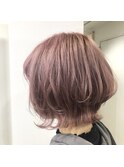 【BROAD HAIR】パステルピンク