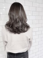 ブルー(BLUE)&nbsp;《Blue》#ダークグレージュ#大人ガーリー#かき上げ