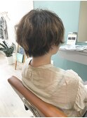 LUTINショートパーマスタイル