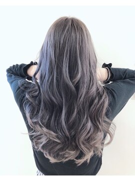 アナザヘアー なんば 高島屋前店(ANAZA hair) アッシュクール♪20代30代40代大人可愛いセミロング/大阪