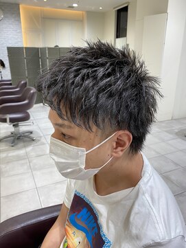 アヴァンス 天王寺店(AVANCE.) MEN'S HAIR ウルフアップバング×ツーブロック
