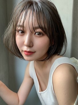 ヘアーズ ベリー 阪神御影店(hairs BERRY) ショートボブ