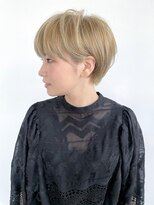 ヘアーアンドスパ フェリーチェ ミチ 野田屋町店(HAIR&SPA felice MICHI)&nbsp;【feliceMICHI島田和也】ハイトーン丸みショート