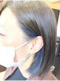 30代40代人気☆インナーカラー×ふんわり艶ボブ