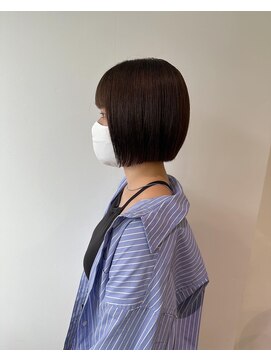 インビテーション 名古屋(invitation) ぱつっとボブ