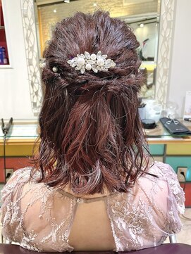 ネオリーブ チッタ 阿佐ヶ谷店(Neolive citta) 大人可愛いお呼ばれハーフアップスタイル☆