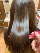 アズール 草加(azule)&nbsp;40代50代髪質改善カラー（白髪染めも対応）艶感,ビターショコラ