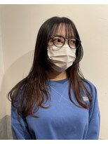 ラフィネ 成増店(raffine)&nbsp;【 raffine 池田 】大人ウルフ/インナーオレンジ【成増美容室】