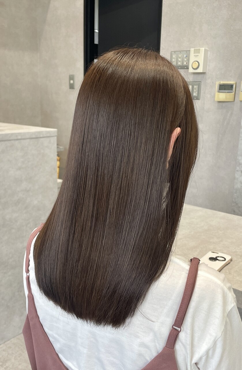 ［平日限定Locus式]髪質改善カラーエステ+カット￥18700→￥14300 (髪質改善)