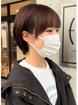 アース 稲毛海岸店(HAIR&MAKE EARTH) 耳かけ愛されショート