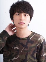 ハニーシブヤ(HONEY shibuya)&nbsp;好感度 黒髪×スマートマッシュショート/ビジネススーツ