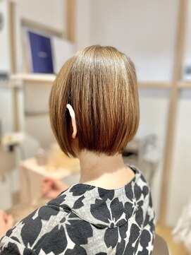 スピカ(Spica) ショートボブ、リタッチカラー毛先は超ケア！