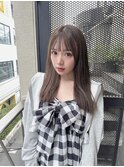 【salon de MiLK 原宿】透明感最高ミントベージュカラー