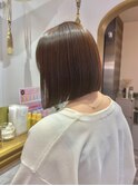 美髪矯正 きりっぱなし艶ボブ