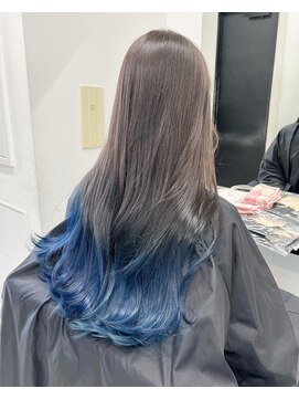 アライブ キチジョウジ(ALIVE Kichijoji) 【ALIVE吉祥寺】インディゴブルーグラデーションカラー