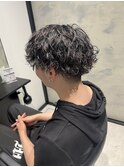 漢のスパイラルパーマ3