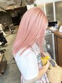 アグ ヘアー レガロ 仙台店(Agu hair regalo) 推し色に染まりたい方におすすめ♪ビビットな派手髪