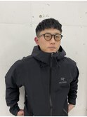 マッシュパーマウルフ波巻きハイライト47