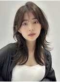 ハイライトカラーミルクティーベージュケアブリーチダブルカラー