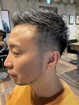 メンズココ 清澄白河店(MENS COCO)&nbsp;ビジネスショートスキンフェードツーブロック刈り上げスーツ