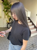 ロナバイソル(lona by SoL)&nbsp;ダークグレー/ロングストレート