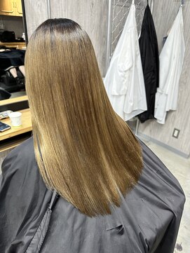 ラフィット 香椎(lafit) インスタDM予約限定ブリーチ毛OK 艶々酸性ストレート