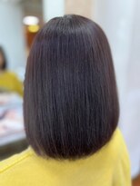 アークスヘアー 30代40代髪質改善ココアブラウン艶感ストレート透明感赤み消し