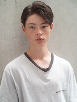 レジュアル(RESSUAL)&nbsp;かき上げヘア　ニュアンスマッシュ　サイドパート　ビジネス