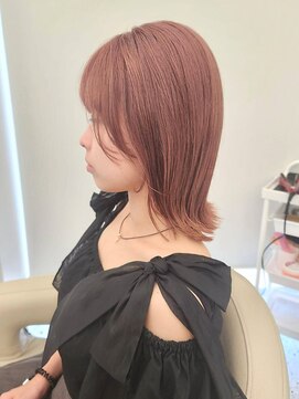 エニフォーイーストハム(Eni for eastham) ピンクベージュ/ミディアム