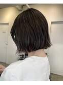 外ハネボブ/セクションカラー/グラデーションカラー/新宿