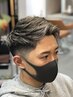 メンズカット+カラー￥5900 [中野]