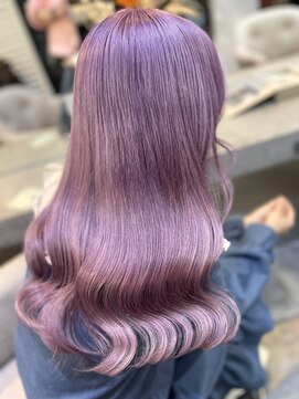 ラビス 浦和(Lovis) アンブレラカラー／こなれミディ／ウェーブパーマ／韓国マッシュ