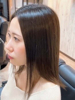 バディ(Buddy)の写真/【宮の沢】暗くなり過ぎない白髪染め◎厳選したカラー剤×髪質に合わせたケアが叶う♪