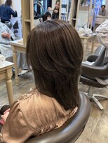 アルターリール(aL ter Rire) 黒髪/ボブルフ/ネビージュ/小顔/ワンレン/杉田花乃