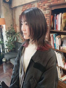 アンリ(Henri) 【かしむら】ブリーチ/ブリーチカラー/ケアブリーチ/暖色カラー