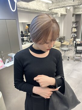 ロテ 名古屋 名駅店(Lote.) イメチェン/ホワイトブロンド/外ハネボブ/美髪/名駅