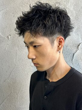 ニアウ 高崎店(Niau) スパイキーショートボックスショートメンズショートパーマ高崎