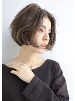 トリッカ 銀座(tricca)&nbsp;ハンサムボブ/ミニボブ/大人ボブ/ゆるパーマ/20代30代40代