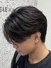 メンズカット+パーマ落とし→￥12100