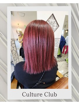 カルチャークラブ ストレートピンクスタイル