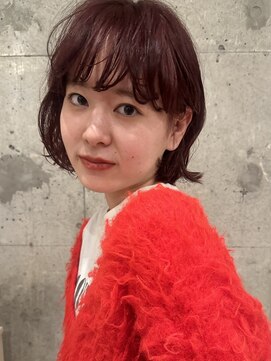 アンガーデン(Une GARDEN) ボブ/レイヤーボブ/暖色カラー