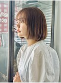 切りっぱなしボブミニボブパーマくびれボブ外ハネボブ内巻きボブ