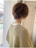 白髪ぼかしスタイル