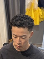 バーバーブロス(BAR BER bro's)&nbsp;アフロパーマ/浦安/メンズパーマ/理容室/バーバー/フェード
