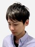 【男性限定】小顔カット+シャンプー+ヘアリセッター¥4900