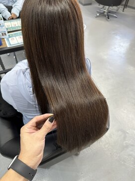 メノン 茨木店(Menon) 美髪　サラ艶ロング　高濃度水素縮毛矯正　髪質改善