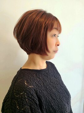 Folk Lore【フォークロア】己斐店 ピンクショートボブ