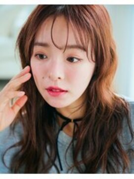 チェリーブラウンシースルーバング［おもろまち］